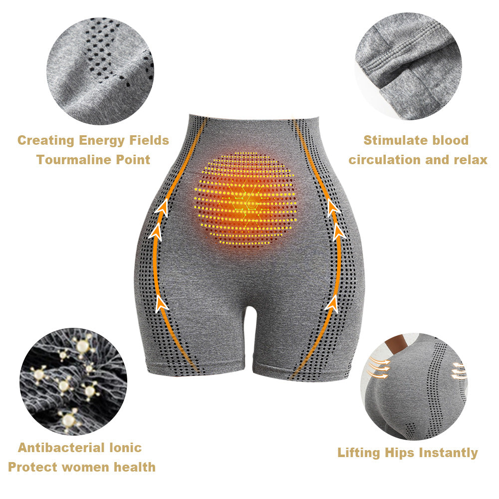 2024 Summer New Upgraded Micro Vibration Massage Module - PEARLMOON™ Ice Ionic Fibre Repair & Shape Shorts