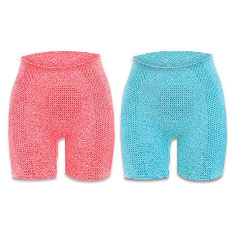 2024 Summer New Upgraded Micro Vibration Massage Module - PEARLMOON™ Ice Ionic Fibre Repair & Shape Shorts