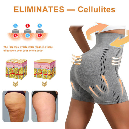 2024 Summer New Upgraded Micro Vibration Massage Module - PEARLMOON™ Ice Ionic Fibre Repair & Shape Shorts