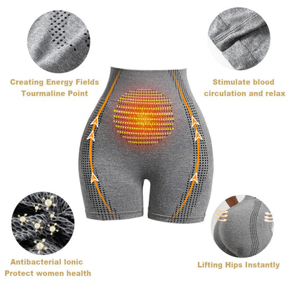 2024 Summer New Upgraded Micro Vibration Massage Module - PEARLMOON™ Ice Ionic Fibre Repair & Shape Shorts