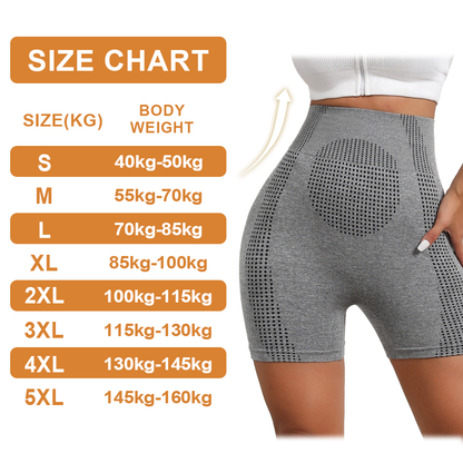 2024 Summer New Upgraded Micro Vibration Massage Module - PEARLMOON™ Ice Ionic Fibre Repair & Shape Shorts