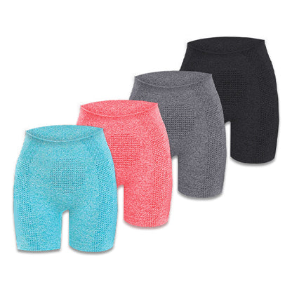 2024 Summer New Upgraded Micro Vibration Massage Module - PEARLMOON™ Ice Ionic Fibre Repair & Shape Shorts