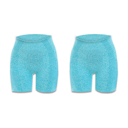 2024 Summer New Upgraded Micro Vibration Massage Module - PEARLMOON™ Ice Ionic Fibre Repair & Shape Shorts